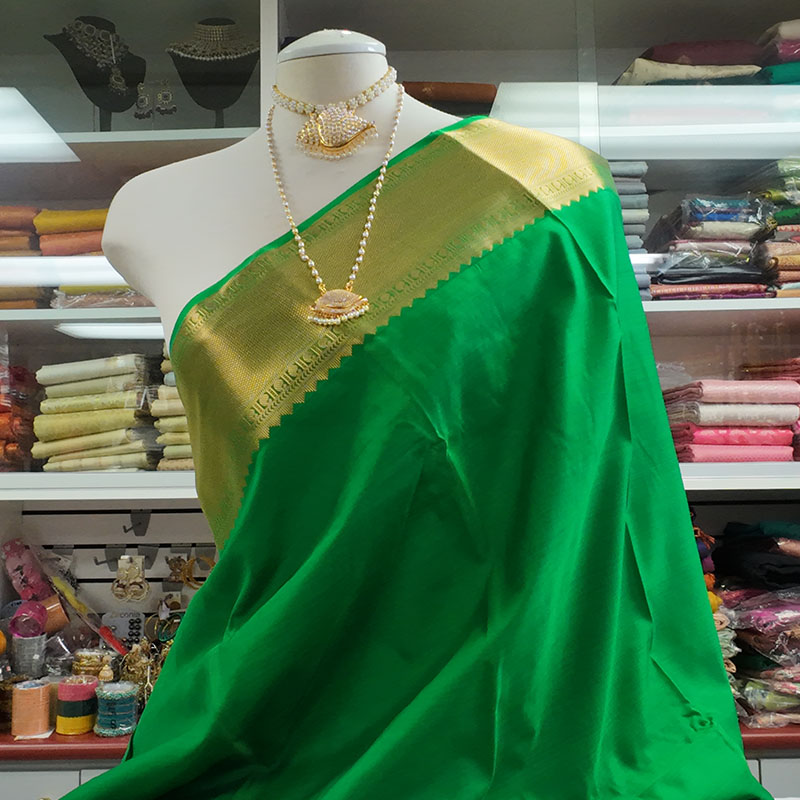 Semi Kancheepuram silk saree