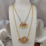 Micro polished Sangu pendant set