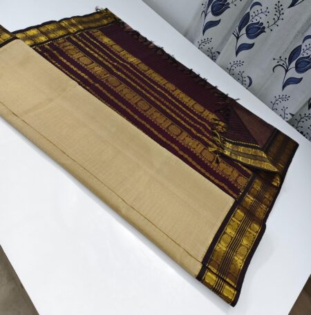 Pure Silk Kanchi Cotton