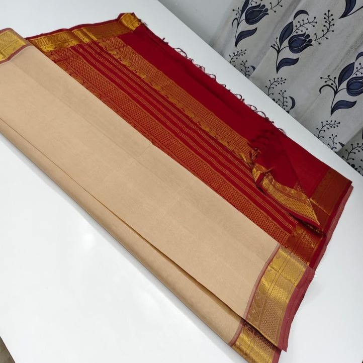Pure Silk Kanchi Cotton